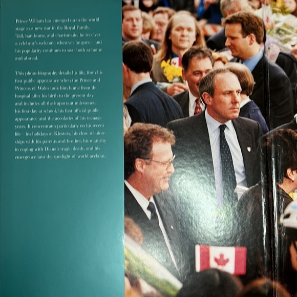 Prince William by Valerie Garner 1998 Book - Picture 4 of 7